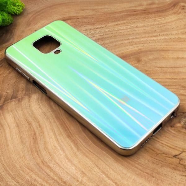 Скляний чохол Gradient case для XIAOMI Redmi Note9 Pro aquamarine(зас.тов.)