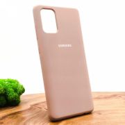 Чохол Silicone Case для Samsung A71 Matte Pink