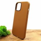 Шкіряний Чохол Molan Leather Case для iPhone 12 Pro Max Brown(зас.тов.)
