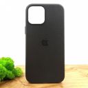 Шкіряний Чохол Molan Leather Case для iPhone 12 Pro Max Black(зас.тов.)