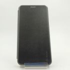 Шкіряний протиударний чохол-книжк Samsung A01 Black(зас.тов.)