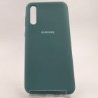Чохол Silicone Case для Samsung A50 Blue Green