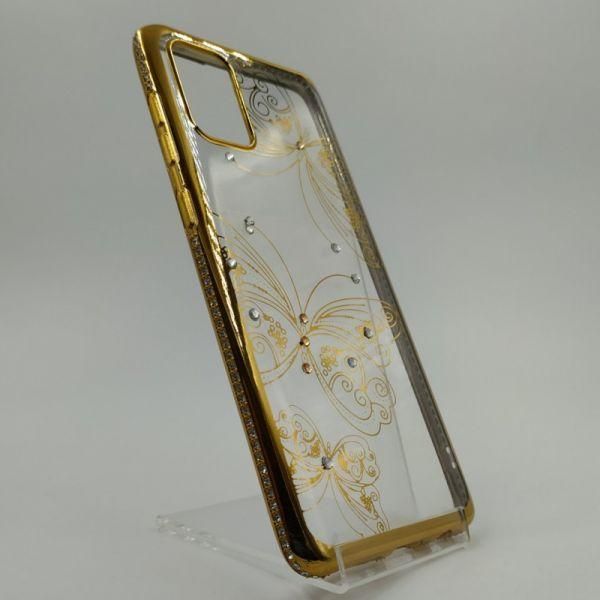 Силіконовий чохол Kings Bar зі стразами Samsung A71 Butterfly(зас.тов.)