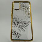Силіконовий чохол Kings Bar зі стразами Samsung A71 Butterfly(зас.тов.)