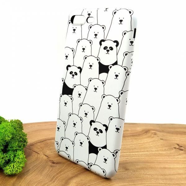 чохол LUXO Panda&Bears силіконовий для iPhone 7 Plus(зас.тов.)