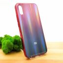 Скляний чохол Gradient case Xiaomi Redmi9a wine-colored(зас.тов.)
