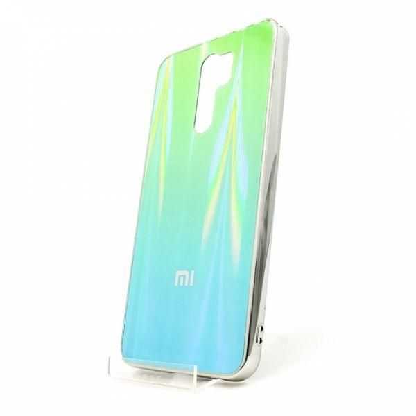 Скляний чохол Gradient case XIAOMI Redmi9 aquamarine(зас.тов.)