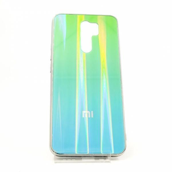 Скляний чохол Gradient case XIAOMI Redmi9 aquamarine(зас.тов.)
