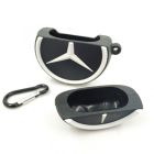 Ударостійкий силіконовий чохол для AirPods Mercedes(зас.тов.)