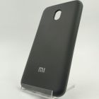 Матовий чохол Silicone Case Xiaomi Redmi 8 A Black(зас.тов.)