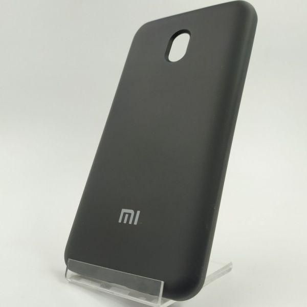 Матовий чохол Silicone Case Xiaomi Redmi 8 A Black(зас.тов.)