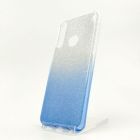 Силіконовий чохол із блискітками VAJA Huawei P40 Lite E Blue(зас.тов.)
