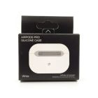 Ультратонкий силіконовий чохол для навушників AirPods Pro REMAX White(зас.тов.)