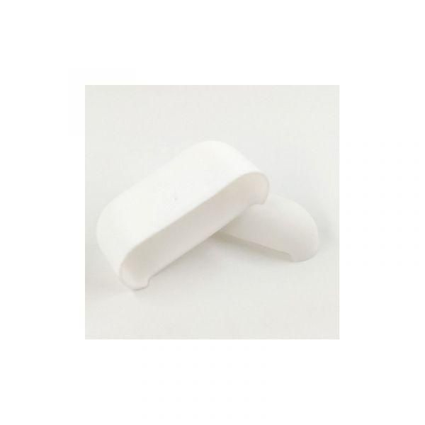 Ультратонкий силіконовий чохол для навушників AirPods Pro REMAX White(зас.тов.)