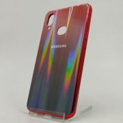 Скляний чохол Gradient case Samsung A10S wine-colored(зас.тов.)