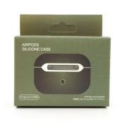Ультратонкий силіконовий чохол для навушників AirPods Pro REMAX Midnight Green(зас.тов.)