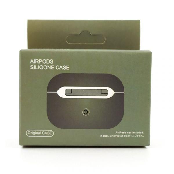 Ультратонкий силіконовий чохол для навушників AirPods Pro REMAX Midnight Green(зас.тов.)