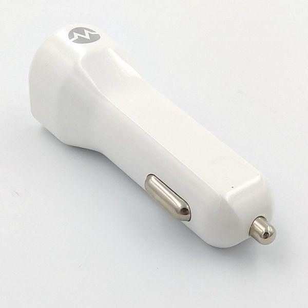 Зарядний пристрій в авто Morbest 2USB/3A White (Білий)