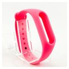 Силіконовий ремінець браслет для Mi Band 2 Pink(зас.тов.)