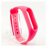 Силіконовий ремінець браслет для Mi Band 2 Pink(зас.тов.)