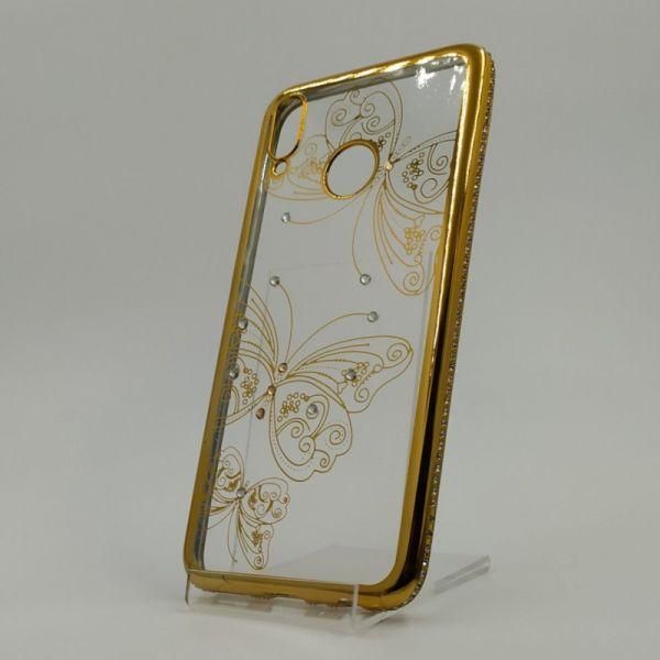 Силіконовий чохол Kings Bar зі стразами Honor 8X Butterfly(зас.тов.)