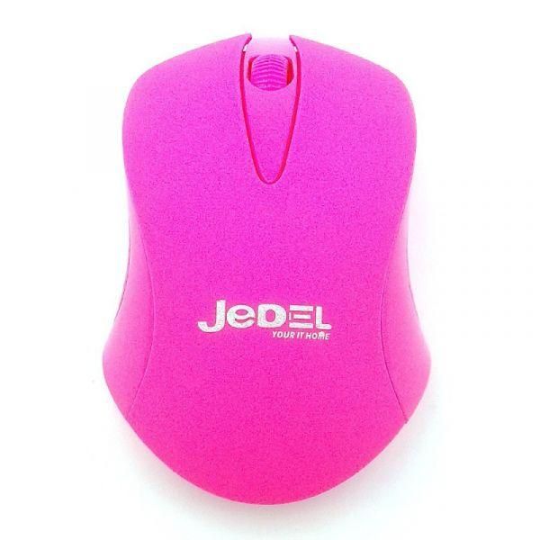 Миша Jedel W120 Wireless Pink (Рожевий)(зас.тов.)