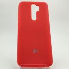 Матовий чохол Silicone Case Xiaomi Note 8 Pro Red(зас.тов.)