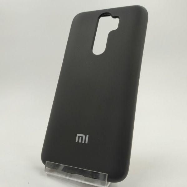 Матовий чохол Silicone Case Xiaomi Note8 Pro Black