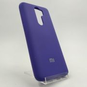 Матовий чохол Silicone Case Xiaomi Note 8 Pro Purple(зас.тов.)