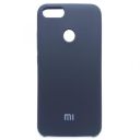 Чохол Silicone Case для Xiaomi Redmi 5X Black (Чорний)(зас.тов.)