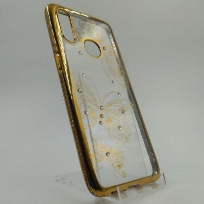 Силіконовий чохол Kings Bar зі стразами Samsung A10S Butterfly(зас.тов.)