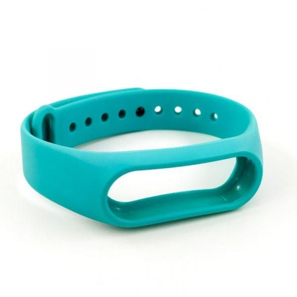 Силіконовий ремінець браслет для Mi Band 2 Green(зас.тов.)