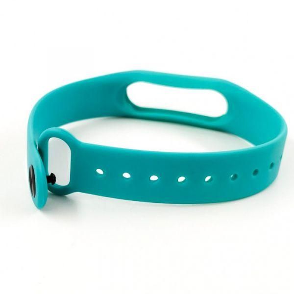 Силіконовий ремінець браслет для Mi Band 2 Green(зас.тов.)