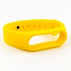 Силіконовий ремінець браслет для Mi Band 2 Yellow(зас.тов.)
