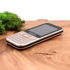 Кнопковий мобільний телефон у металевому корпусі Nokia C5-00 (2021) Gold