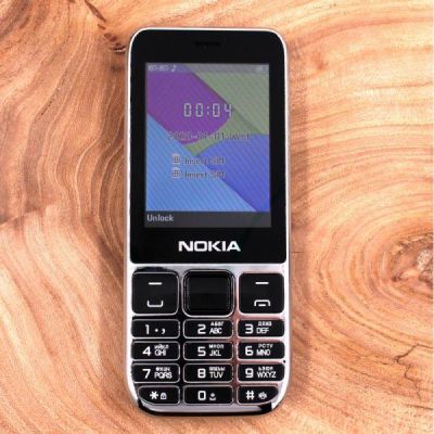 Кнопковий мобільний телефон у металевому корпусі Nokia C5-00 (2021) Black