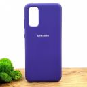 Чохол Silicone Case для Samsung S20 Purple(зас.тов.)