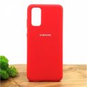 Чохол Silicone Case для Samsung S20 Red(зас.тов.)