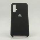 Матовий чохол Silicone Case Huawei Honor 20 Black(зас.тов.)