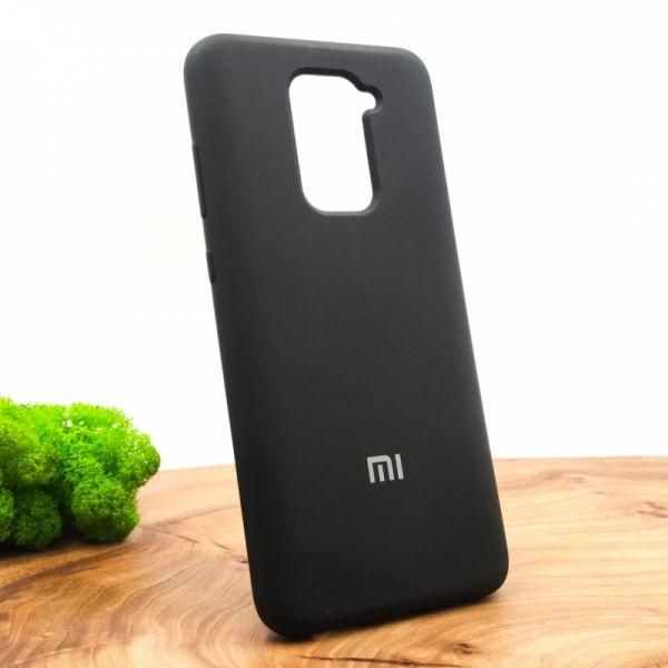 Чохол Silicone Case для Xiaomi Redmi Note9 Black