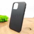 Шкіряний Чохол HOCO для iPhone 12/12 Pro BLACK(зас.тов.)