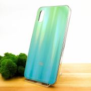 Скляний чохол Gradient case Xiaomi Redmi 9a aquamarine(зас.тов.)
