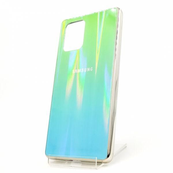 Скляний чохол Gradient case Samsung A31 aquamarine(зас.тов.)