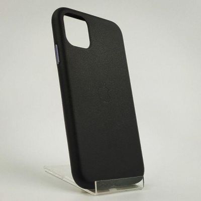 Шкіряний Чохол Molan Leather Case for iPhone 11 BLACK(зас.тов.)