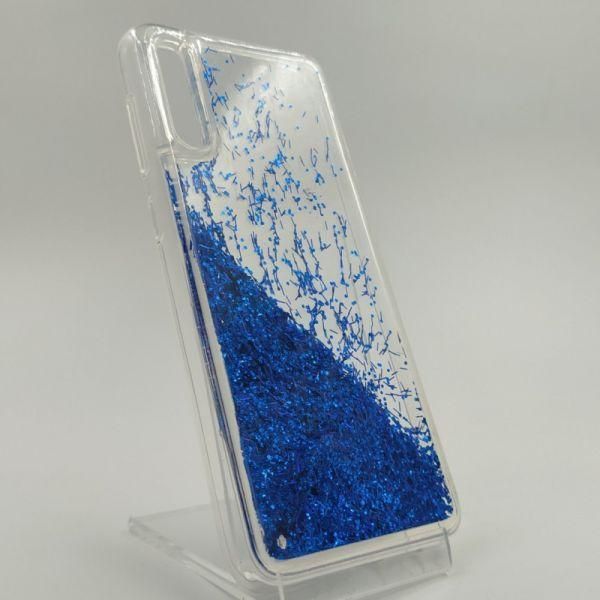 Чохол-переливашка SWIM SEQUOINS Samsung A50/A30s Blue(зас.тов.)