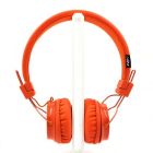 Накладні навушники з мікрофоном NIA A1 Orange(зас.тов.)