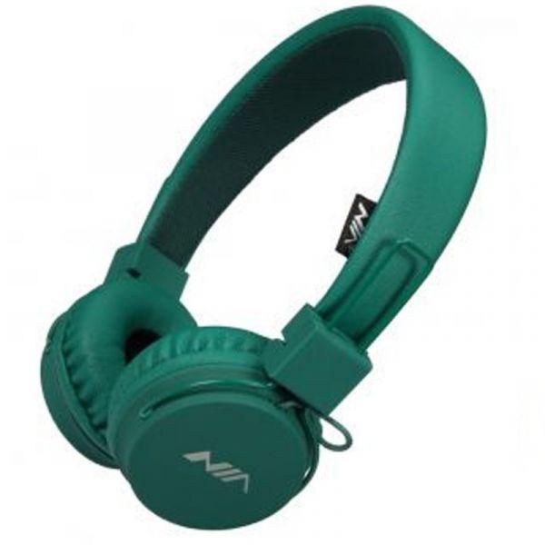 Навушники NIA A1 Green(зас.тов.)