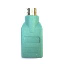 Перехідник PS 2 (миша, клавіатура) — USB (мама)(зас.тов.)