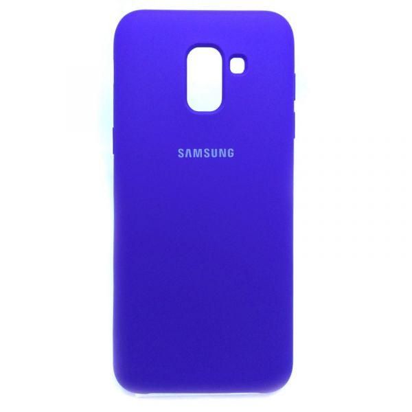 Чохол Silicone Case для Samsung Galaxy J6 2018 J600F Purple (Фіолетовий)(зас.тов.)