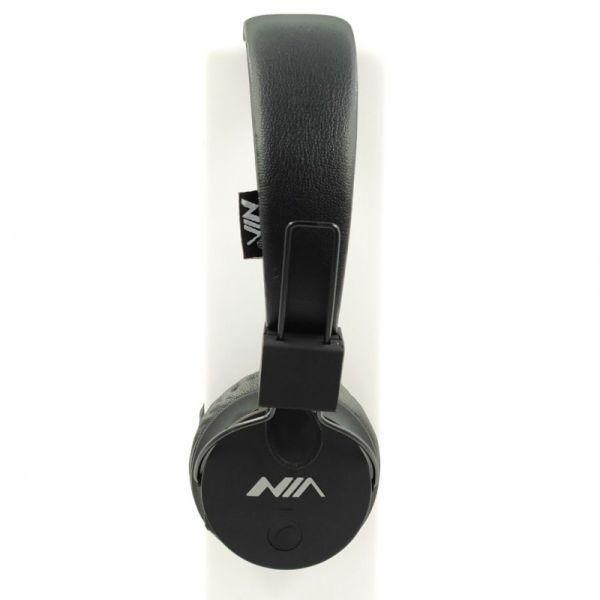 Накладні Bluetooth-стерео навушники NIA X2 Black